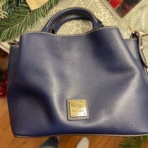 Dooney & Bourke Navy Blue Satchel
